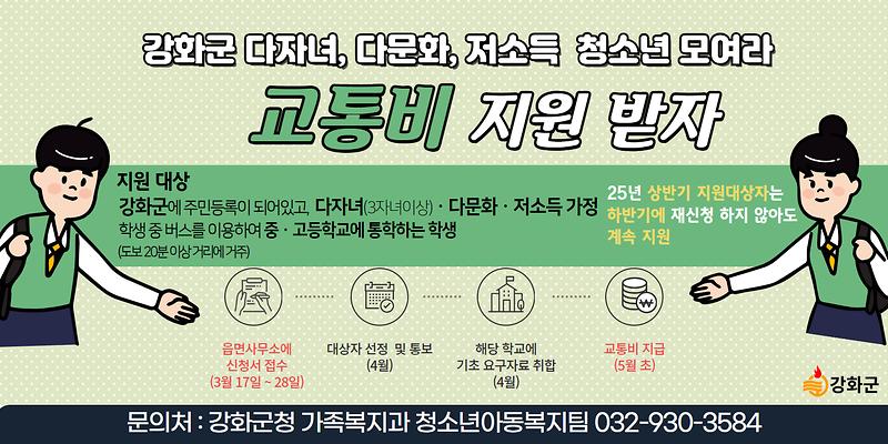 강화군,_사회적_배려_필요한_청소년에_교통비_쏜다!