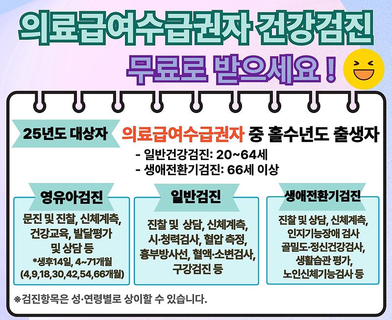 강화군,_의료급여수급권자_무료_건강검진_지원
