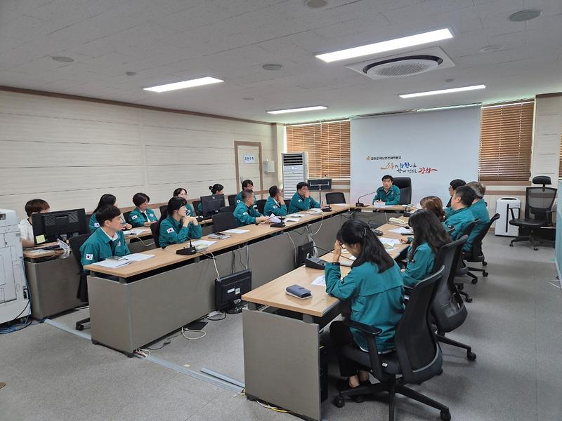 강화군,_여름철_현업근로자_관리부서_안전교육_실시