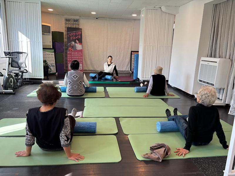 강화군노인복지관,_근_관절_질환_운동_교육_개강