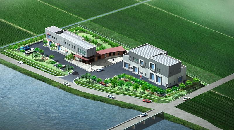 공공하수도사업_조감도(온수_공공하수처리장)