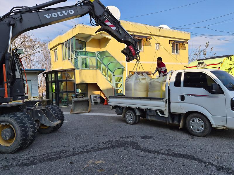 교동면_제설단,_폭설_대비_안전_캠페인_실시