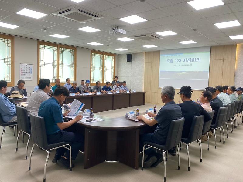 하점면,_이장단에_올바른_분리배출_안내_홍보