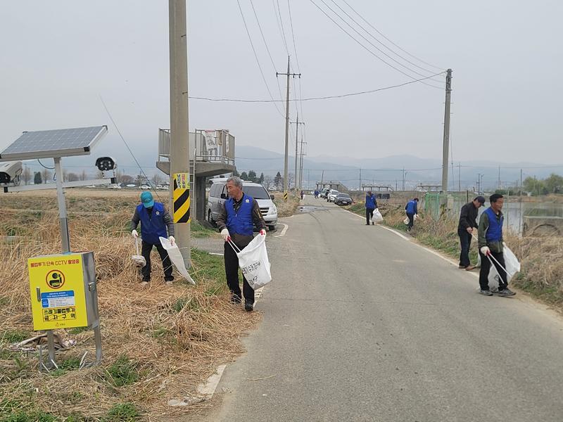 화도면_바르게살기위원회,_길정천_일대_환경정화_실시