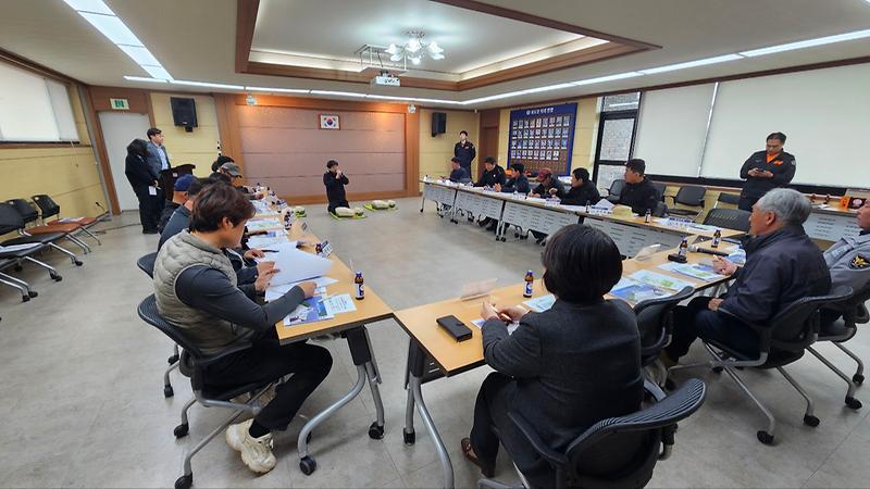 화도면,_이장단_대상_소방안전교육_실시