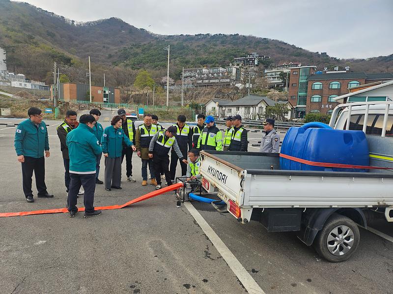 화도면,_민․관․경_합동_극한_호우_대비_양수기_가동_훈련_실시