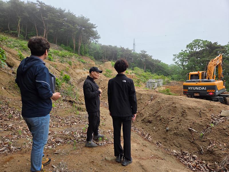 삼산면,_집중호우_대비_개발행위_허가지_현장_점검