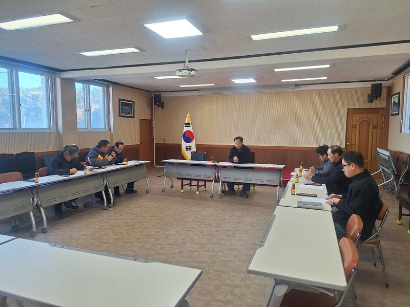 서도면,_트랙터_제설기_운영자_간담회_개최