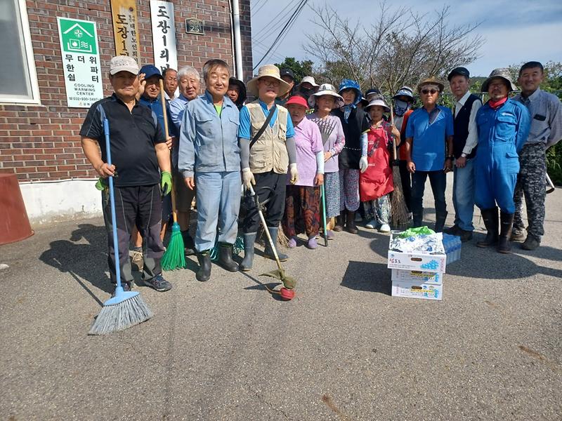 양도면,_각_리에서_추석맞이_마을_대청소_실시(도장1리)