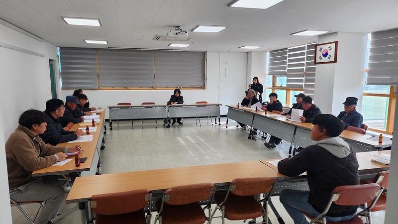 양도면,_겨울철_주민_안전_지킴이_트랙터_제설단_간담회_개최