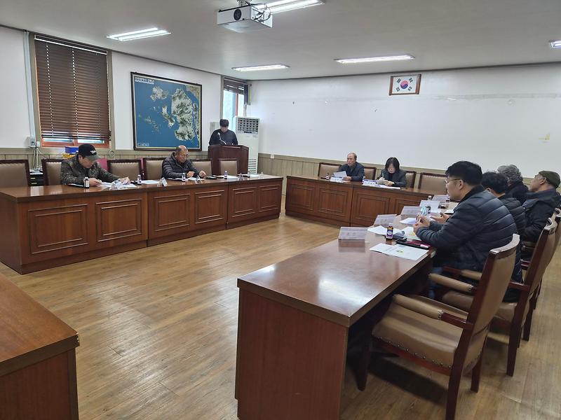 양도면_이장단,_11월_2차_이장회의_개최