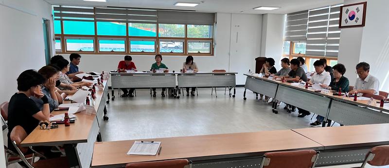 양도면_주민자치위원회,_8월_월례회의_실시