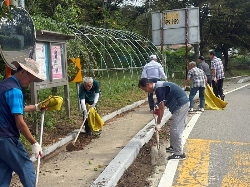 양사면,_추석맞이_릴레이_환경정비_실시(노인회)
