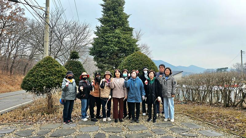 양사면,_지역사회보장협의체_봄맞이_상덕현_운동_공원_정비