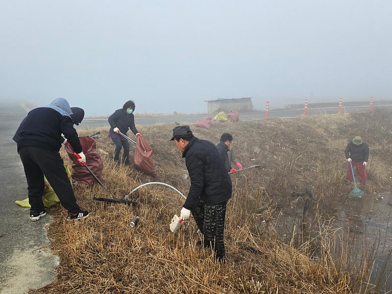 양사면_주민자치위원회,_덕하천_일대_쓰레기_수거(2)
