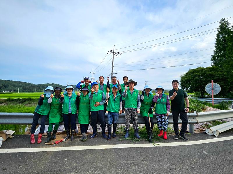 양사면_새마을남녀지도자회,_DMZ_평화의_길_새_단장에_힘써