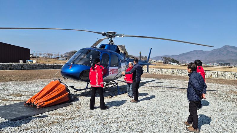 강화군,_봄철_산불대비_진화헬기_안전점검_실시