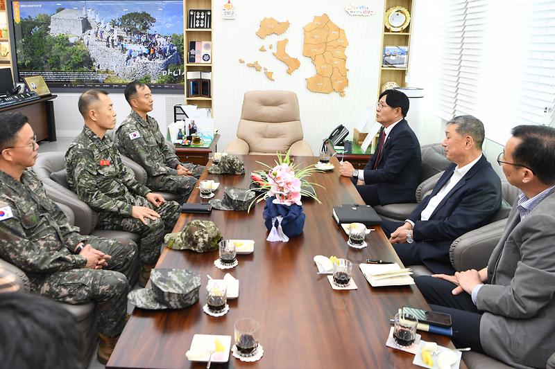 강화군, 접경 안보 논의… 군과 공조체계 구축 사진