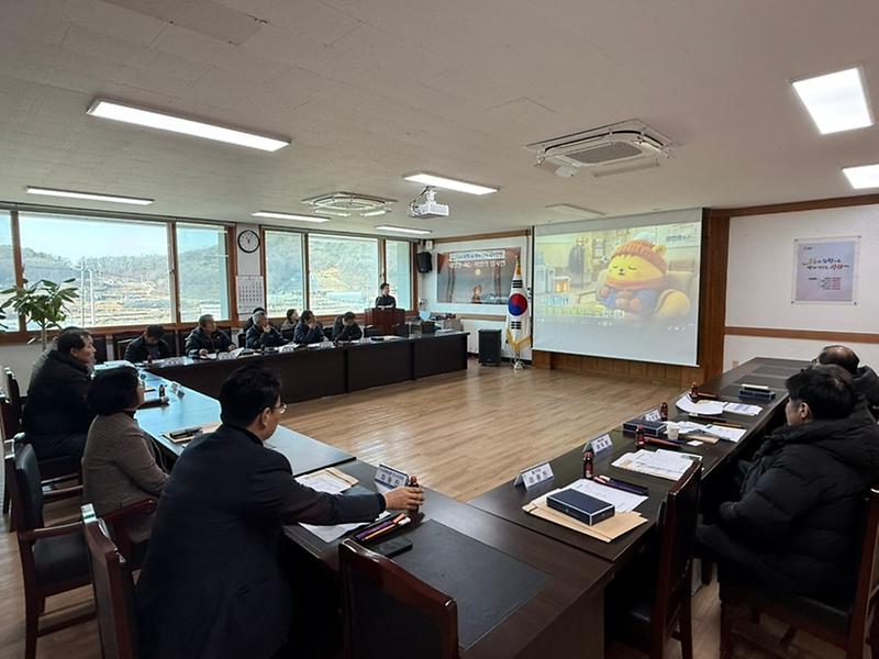 양사면,_이장단과_함께하는_강추위_대비_주민_안전_지키는_한파_쉼터_홍보