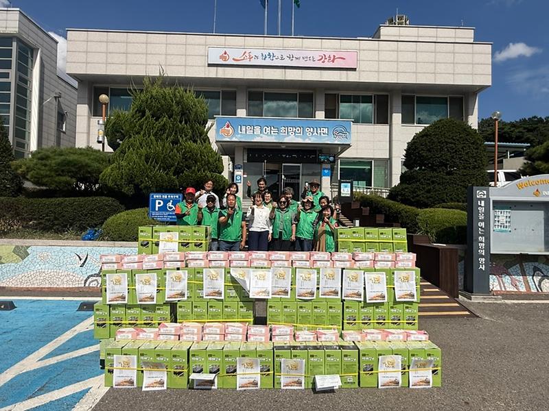양사면_새마을남녀지도자회,_사랑의_김·떡_나눔