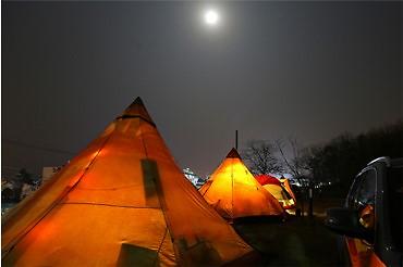 문라이트 야영장 사진