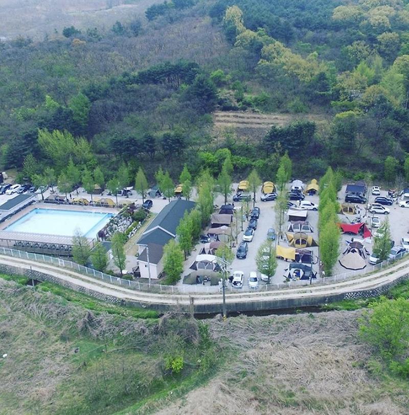 강화도산들애농원캠핑장수영장 사진