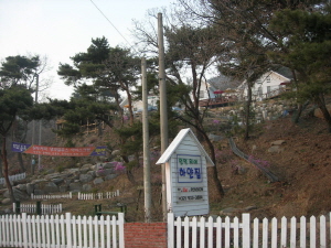 언덕위에 하얀집 사진
