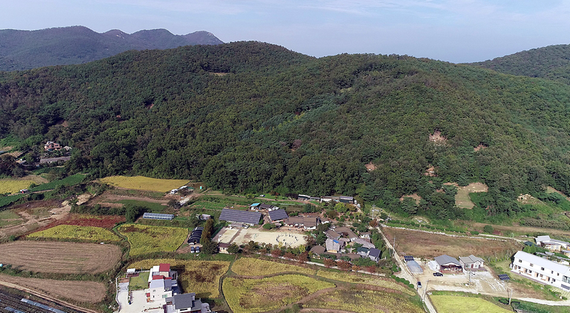 산마을고등학교 사진