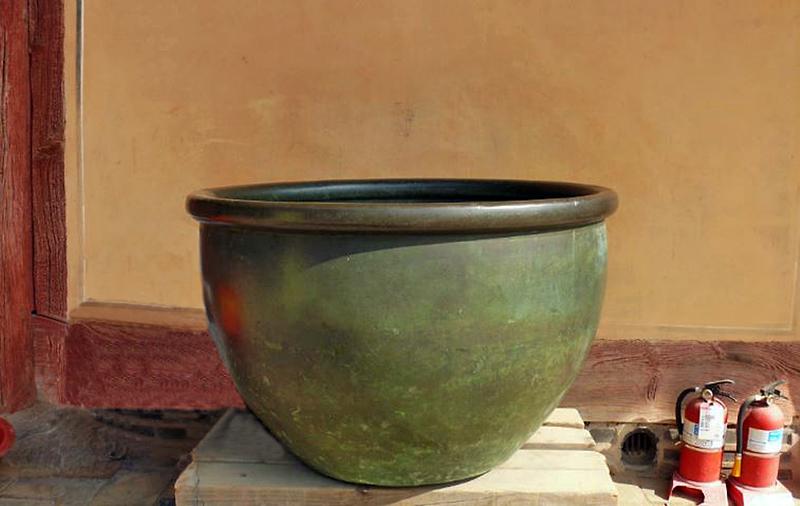 강화 전등사 청동수조 사진1