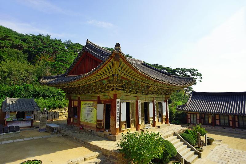 강화 전등사 목조석가여래삼불좌상 사진1