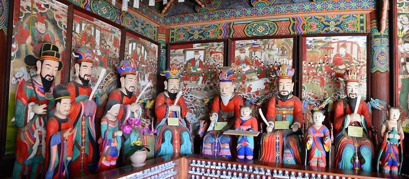 강화 전등사 목조지장보살삼존상 및 시왕상 일괄 사진3