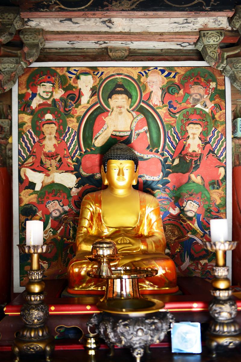 강화 전등사 약사여래설법도 사진2