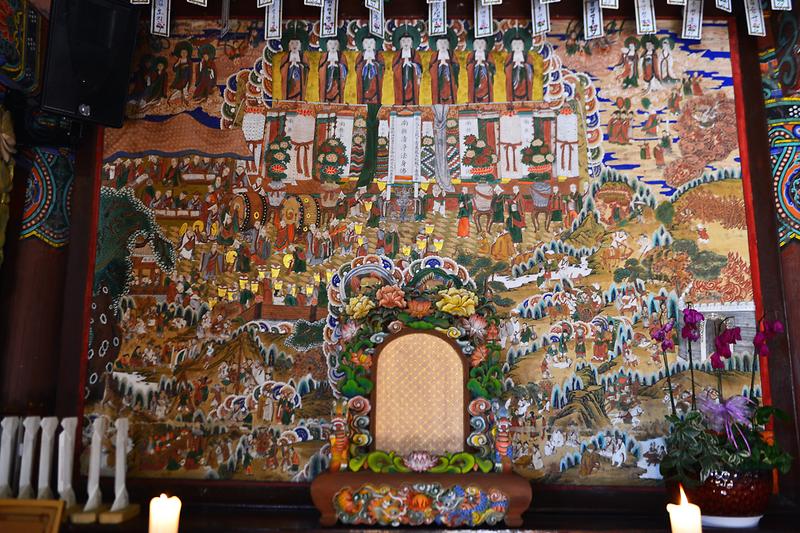 강화 전등사 아미타여래설법도 사진4