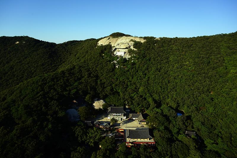 강화 보문사 마애관음보살좌상 사진1