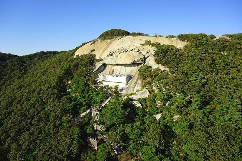강화 보문사 마애관음보살좌상 사진2