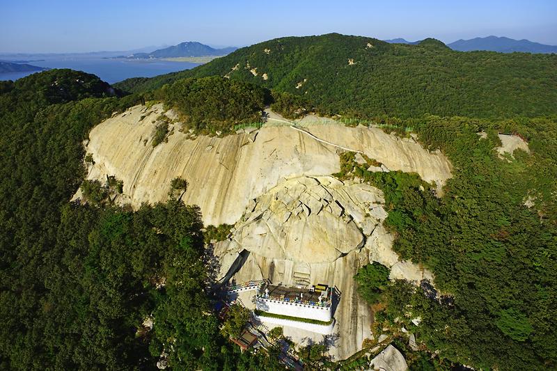 강화 보문사 마애관음보살좌상 사진3