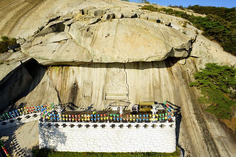 강화 보문사 마애관음보살좌상 사진6