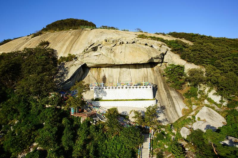 강화 보문사 마애관음보살좌상 사진7