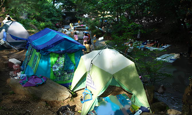 함허동천야영장