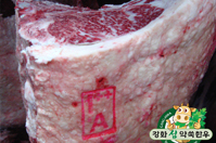 강화섬약쑥한우 사진